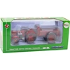 Lean Toys Metalinis raudonas traktorius 1:18 masteliu