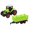 Lean Toys Nuotoliniu būdu valdomas žaislinis traktorius su priekaba 1:16