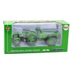 Lean Toys Metalinis žalias traktorius 1:18 masteliu