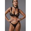 Trikampė bikinio viršutinė dalis su chokeriu Obsessive