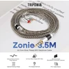 Tripowin IEM ausinių keičiamasis laidas Zonie, 16 gyslų, 2 kontaktų 0,78 mm, 3,5 mm