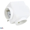 Bemko Trivietis lizdo adapteris, max 3500W, 2xUSB MAX.2.4A