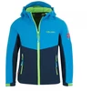 Trollkids Vaikams Kristiansand Striukė Mėlyna/Tamsiai Mėlyna Softshell Striukė (320-117)