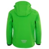 TrollKids Vaikiška "Trollfjord" striukė, ryškiai žalia/vidutiniškai mėlyna, vėjo nepraleidžianti softshell (161-304)
