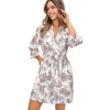 Trumpas chalatas Donna Elizabeth