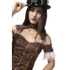 Trumpas Steampunk kostiumas moterims