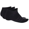 Trumpos medvilninės kojinės adidas Thin&Light, 3 poros, juodos