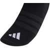 Trumpos medvilninės kojinės adidas Thin&Light, 3 poros, juodos