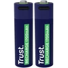 Ausinės Trust AA USB-C įkraunami akumuliatoriai 2 vnt.