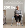 VEVOR 4 viename tualeto kėdė iki 227 kg