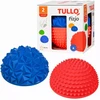 Tullo 823 sensoriniai pusrutuliai su ežiuko/rombo raštu, raudoni/mėlyni