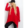 Tunika moterims oversize kirpimo raudona Relevance