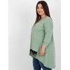 Tunika pistacijų spalvos