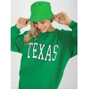 Tunika tipo žalia medvilninė suknelė laisvalaikiui TEXAS Ex Moda