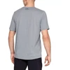 UA Sportstyle Krūtinės Logotipo Trumpomis Rankovėmis Marškinėliai M 1326799 - Pilki