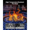 VEVOR 20 kg mėlynos ugnies stiklo akmenys židiniams
