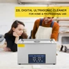 VEVOR Dvigubo dažnio 22L ultragarso valiklis su šildytuvu