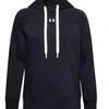 Under Armour Moteriškas Rival Fliso džemperis su gobtuvu ir trumpu užtrauktuku 1356317 001