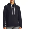 Under Armour Moteriškas Rival Fliso džemperis su gobtuvu ir trumpu užtrauktuku 1356317 001