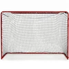 UNIHOC turnyriniai salės riedulio vartai 115x160 cm su tinklu ir kamuoliukų gaudytuvu