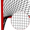 UNIHOC turnyriniai salės riedulio vartai 115x160 cm su tinklu ir kamuoliukų gaudytuvu