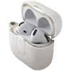 „Uniq Clyde Lock“ dėklas „AirPods 4“ ausinėms – smėlio spalvos