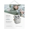 „Uniq Clyde Lock“ dėklas „AirPods 4“ ausinėms – smėlio spalvos