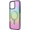 Uniq Iridescia Magclick įkrovimo dėklas, skirtas iPhone 16 Pro Max - Juodas