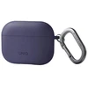 UNIQ dėklas Nexo AirPods Pro 2 gen + EarHooks Silicone (2022/2023) violetinės spalvos