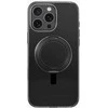 Uniq Swivix 360 besisukantis stovo dėklas, skirtas iPhone 16 Pro Max - Juodas