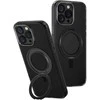 Uniq Swivix 360 besisukantis stovo dėklas, skirtas iPhone 16 Pro Max - Juodas