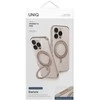 „Uniq Swivix 360“ besisukantis dėklas su atrama, skirtas „iPhone 16“ – auksinis