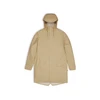 Uniseks ilga lietaus striukė Rains Long Jacket 12020, smėlio