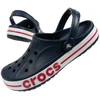 Uniseks klumpės su galiniu dirželiu Crocs Bayaband, tamsiai mėlynos