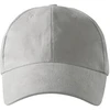 Unisex 6 skydelių kepuraitė (Šviesiai pilka)