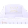 Universalus bamperis XXL baltas Little Prince/Princess