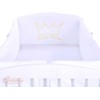 Universalus bamperis XXL baltas Little Prince/Princess