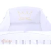 Universalus bamperis XXL baltas Little Prince/Princess