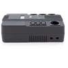 UPS UPS Linijinis interaktyvus 600VA/360W AVR 4x SCHUKO 3x IEC C13 1x USB A 1x USB B RJ45
