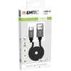 Emtec USB-A į USB-C laidas, 1 m