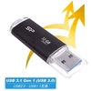Ausinės USB atmintinė Silicon Power Blaze B02 32GB USB 3.1 juoda (SP032GBUF3B02V1K)