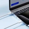 USB kabelis Joyroom S-A45 USB-C į USB-C 60W 1,0m baltas