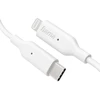 Hama USB-C - Lightning, 1.0m balta