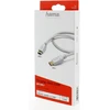 HAMA USB TYPE-C/TYPE-C CABLE 1.5M Baltas