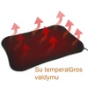 USB šildomas kilimėlis su temperatūros valdymu 30 x 20 cm