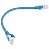 LANBERG PCU6-10CC-0025-B Patchcord RJ45 kat. 6 UTP 0,25 m mėlyna