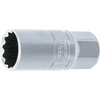 UŽDEGIMO ŽVAKĖS GALVUTĖ SU GUMINE ĮVORE, 12-KAMPĖ | 12,5 MM (1/2") KVADRATAS | 21 MM (2386)