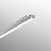 Užglaistomas LED profilis EDGE, nikelio sp., 2m