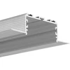 Užglaistomas LED profilis KOZEL-50, neanoduotas, 2m