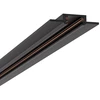 Užglaistomas magnetinės sistemos XNEO bėgelis, 24V, juodas, 2,5m